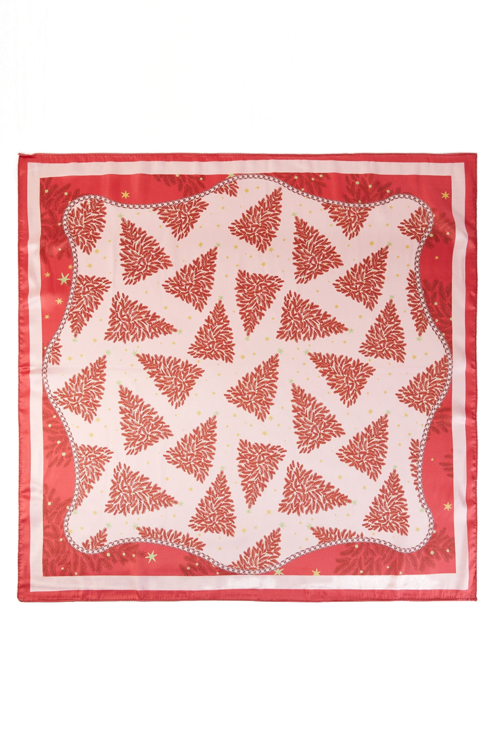 Festive Forest Print Bandana