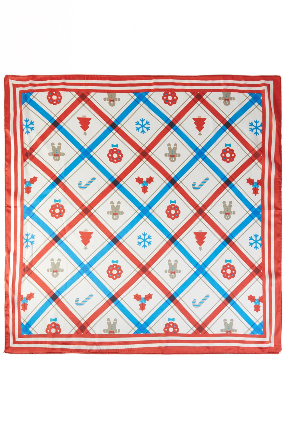 Christmas Santa Print Bandana