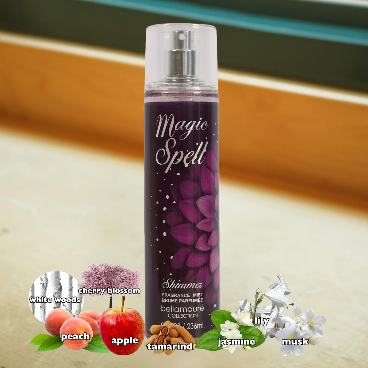 Magic Spell Shimmer Spray Perfume For Women - 236ML/8 FL.OZ.