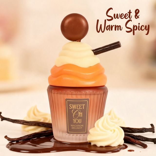 Sweet On You Macaron Delight Spray Perfume Eau De Parfum for Women - 100ML/3.4Floz./3pcs