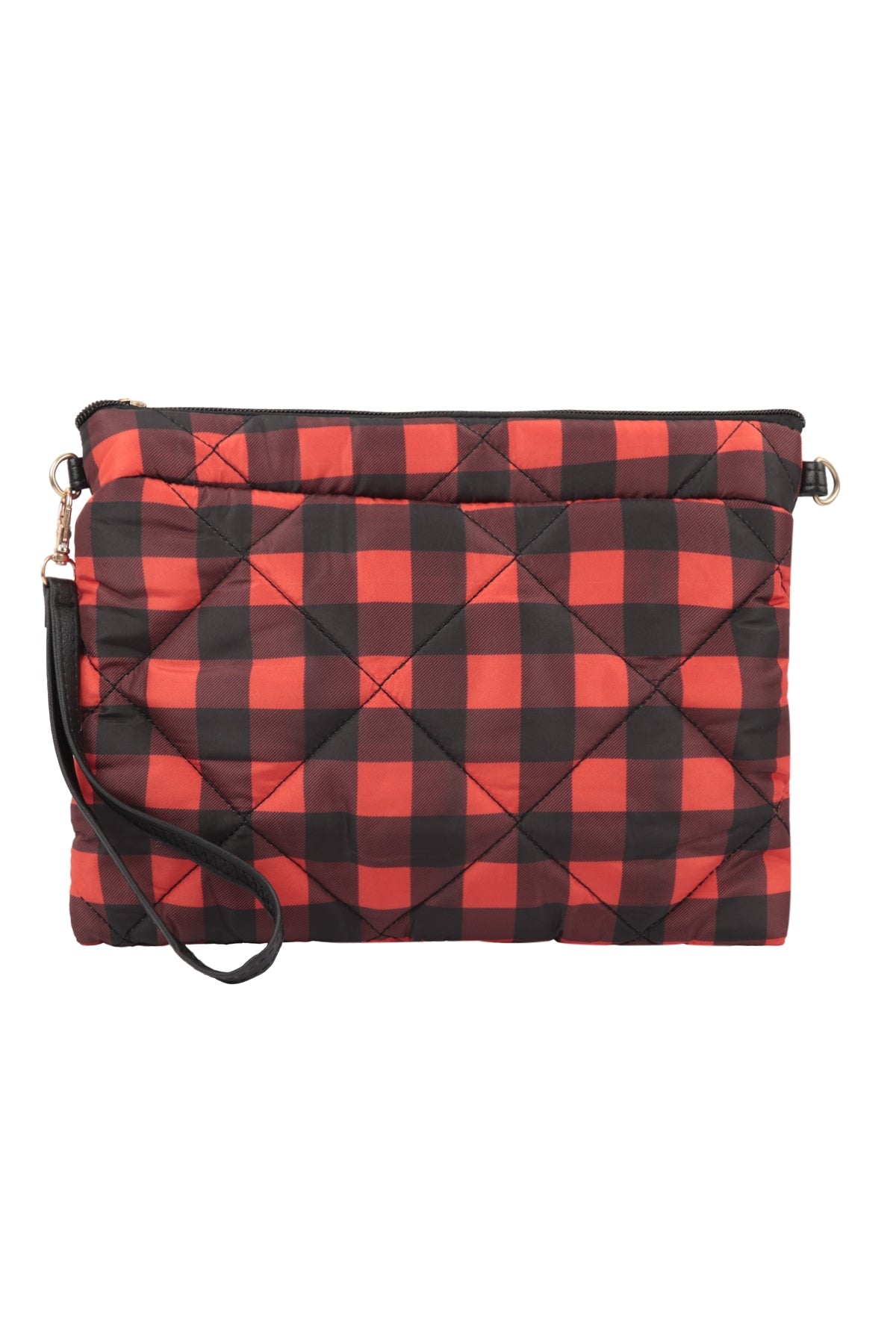 Bufallo Plaid Chain Strap Mini Crossbody Bag