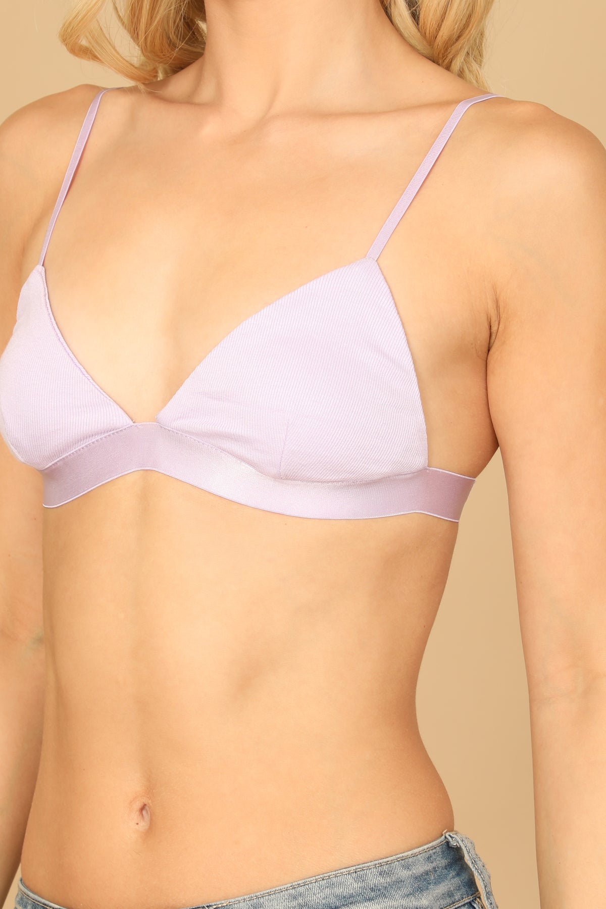 Non-Wired Cotton Bra Top