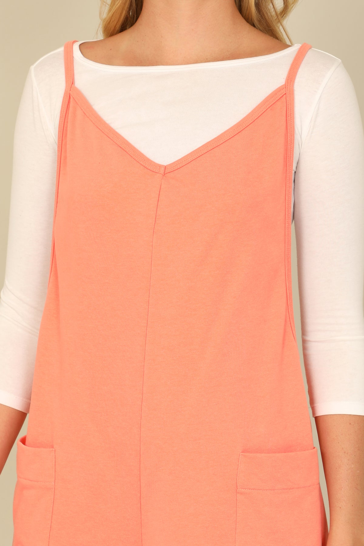 Spaghetti Strap Side Pocket Romper