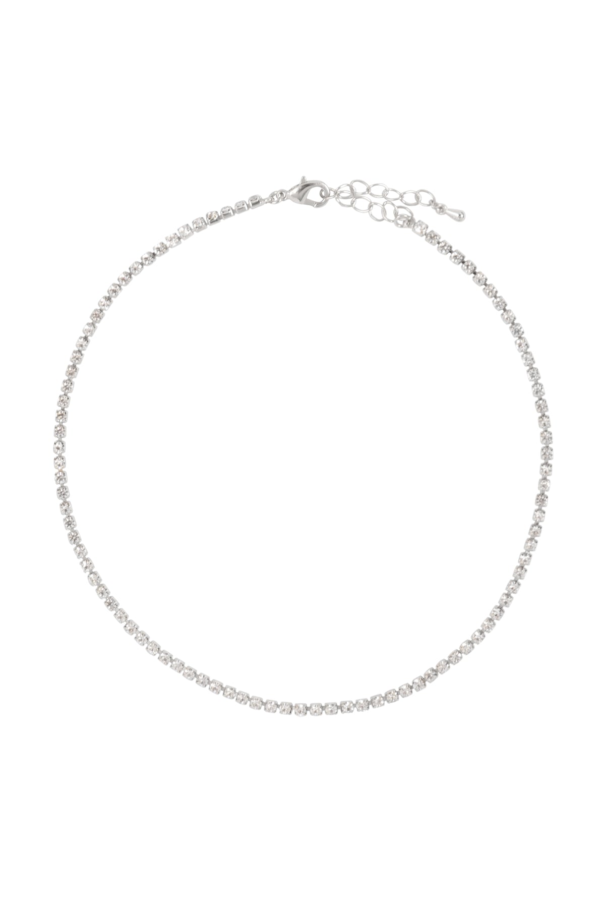 Stone Chain Choker Necklace