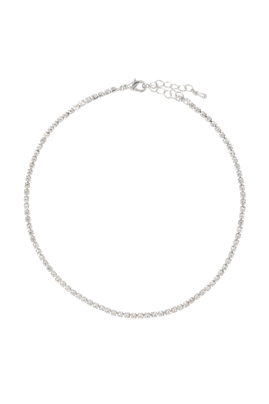 Stone Chain Choker Necklace