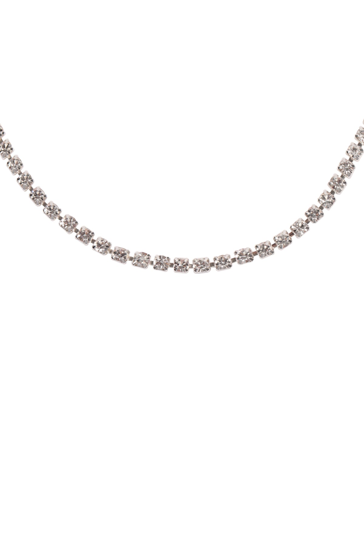 Stone Chain Choker Necklace