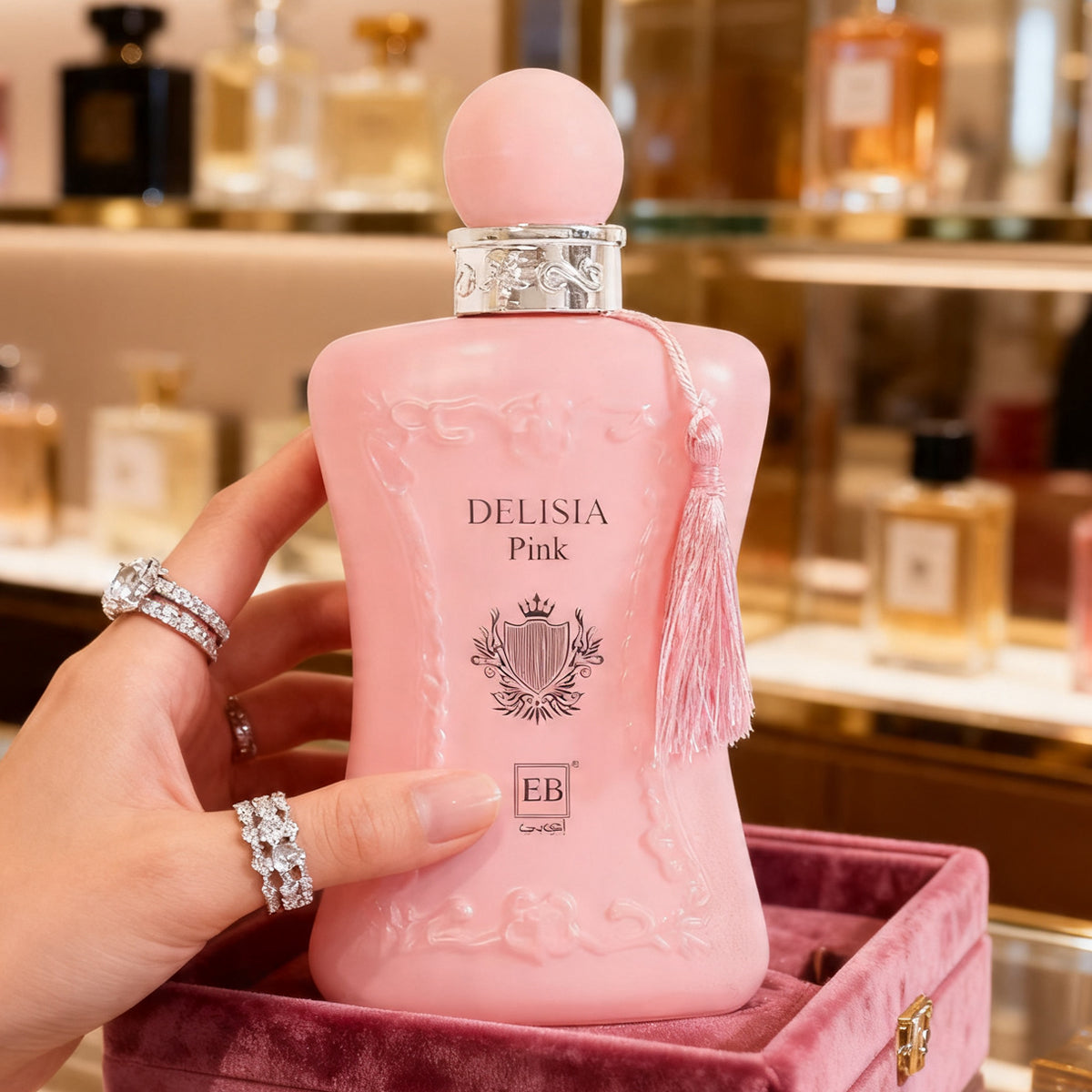 Delisia Pink Women Spray Perfume Eau De Parfum For Women - 100ML/3.3FL.OZ./3PCS