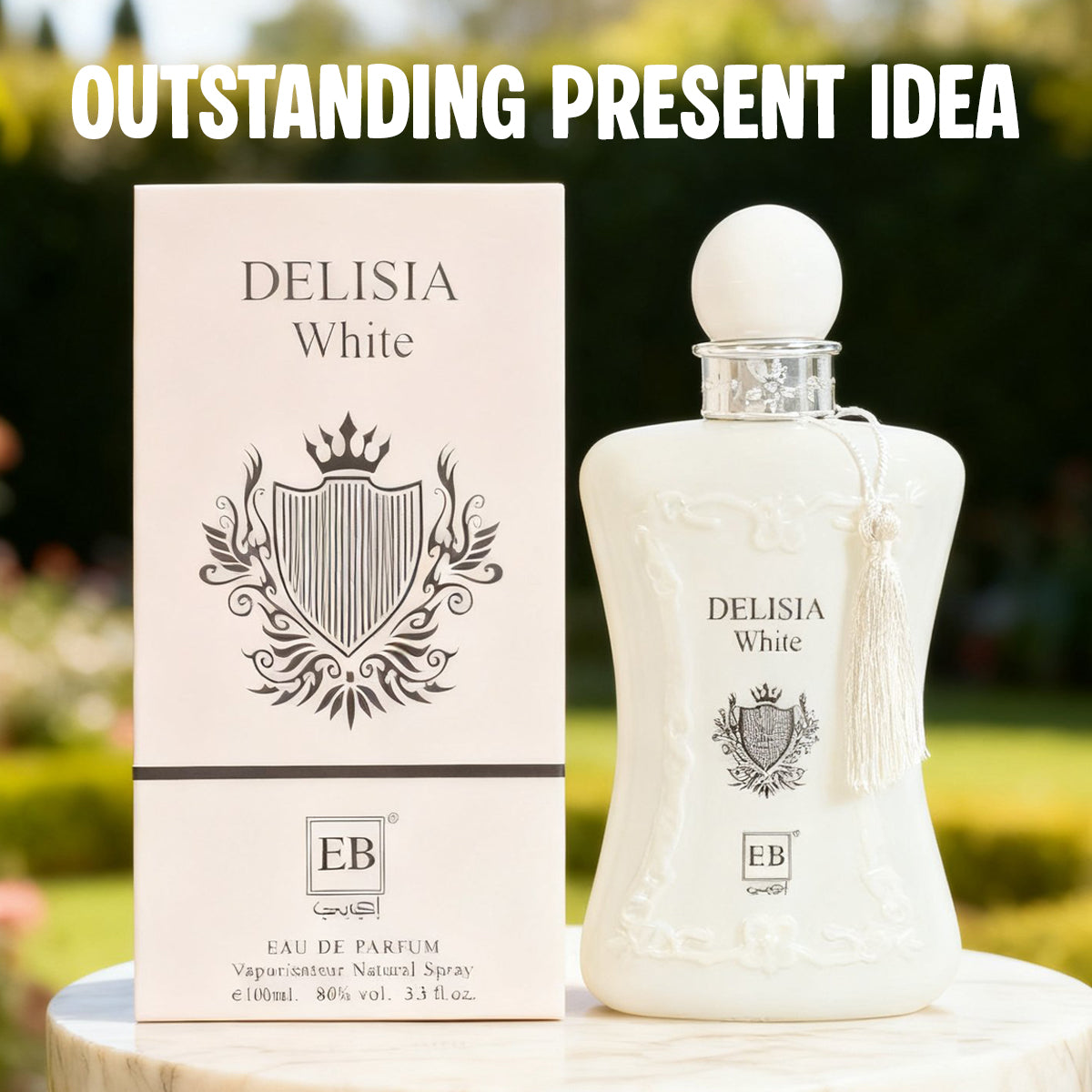 Delisia White Spray Perfume Eau De Parfum For Women - 100ML/3.3FL.OZ./3PCS
