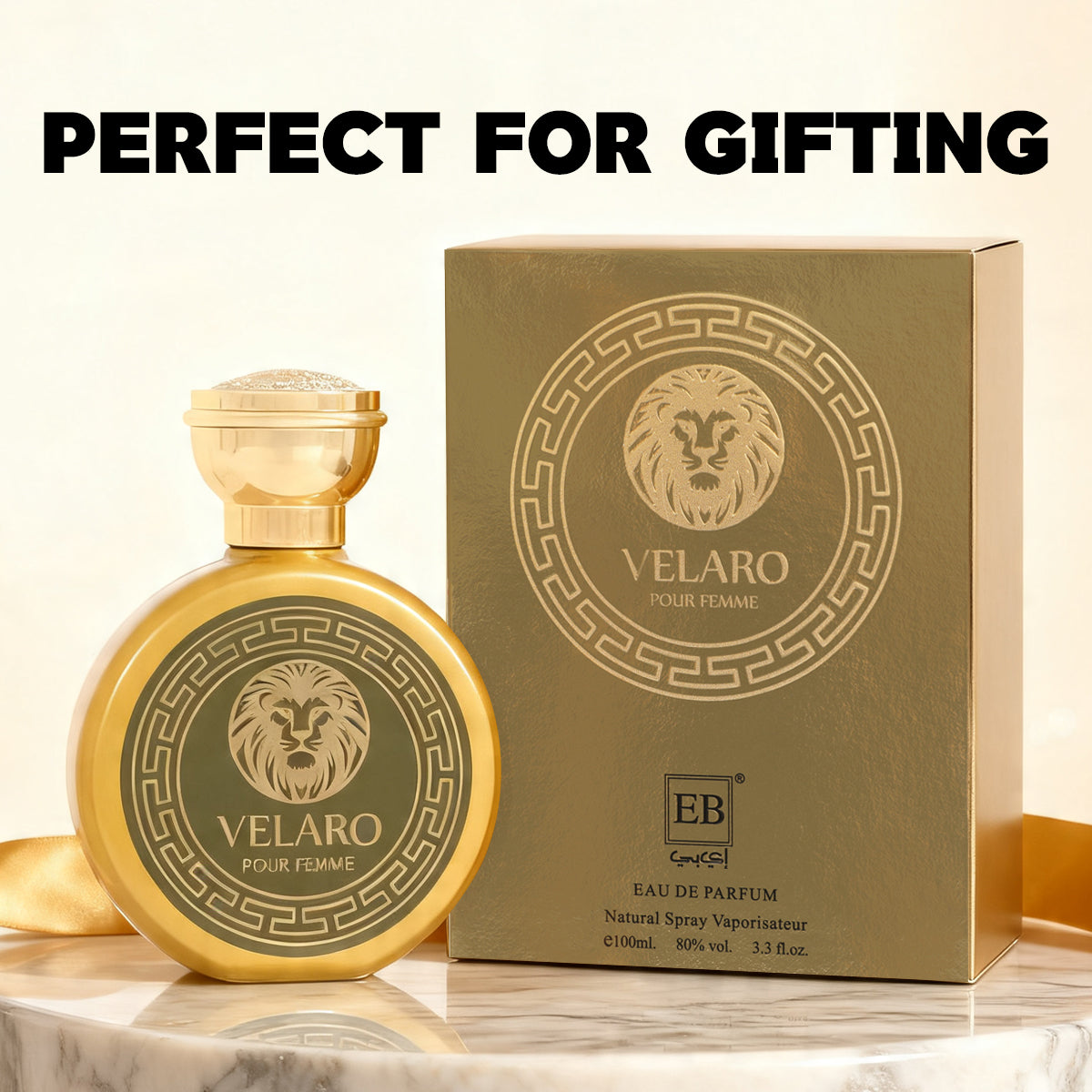 Velaro Pour Femme Spray Perfume Eau De Parfum For Women - 100ML/3.3FL.OZ./3PCS