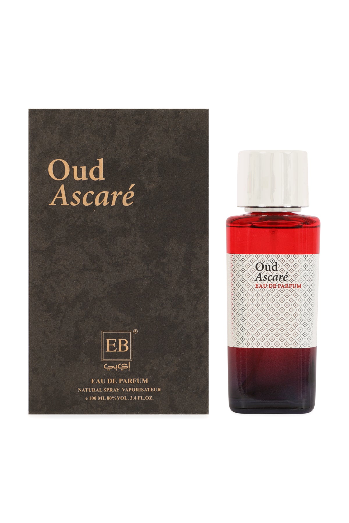 Oud Ascare Spray Perfume Eau De Parfum For Men And Women - 100ML/3.4FL.OZ./3PCS