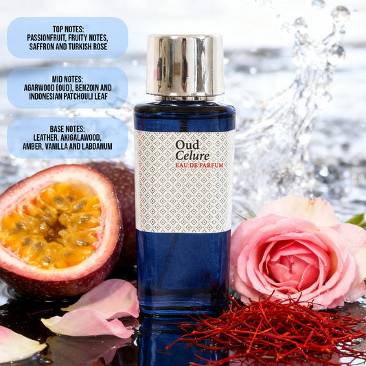 Oud Celure Spray Perfume Eau De Parfum For Men And Women - 100ML/3.4FL.OZ./3PCS