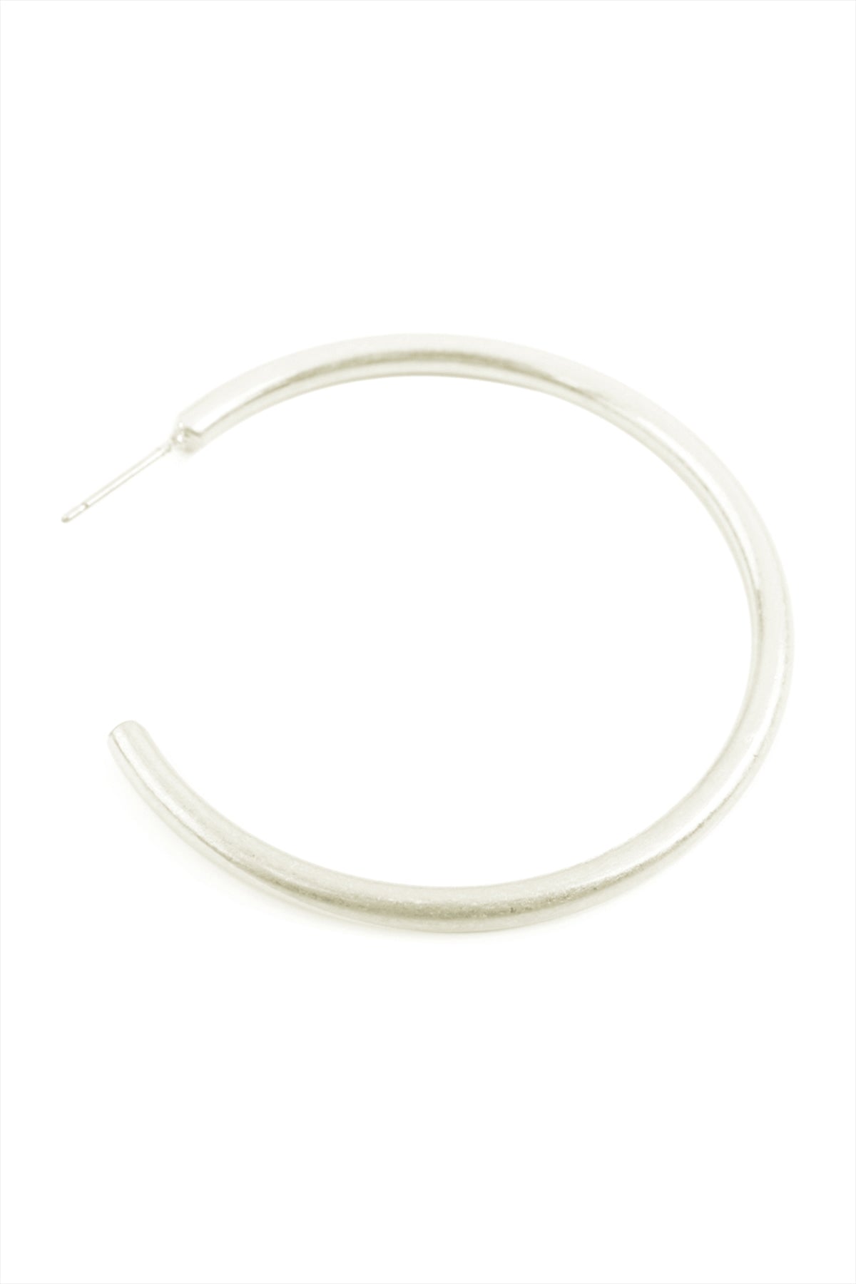 Elegant Hoop Post Earrings