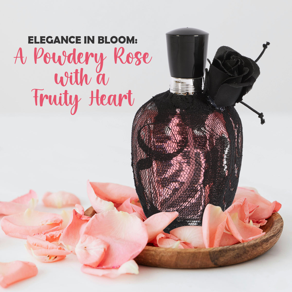 Sexy Rose Black Spray Perfume Eau De Parfum For Women - 100ML/3.4 FL.OZ