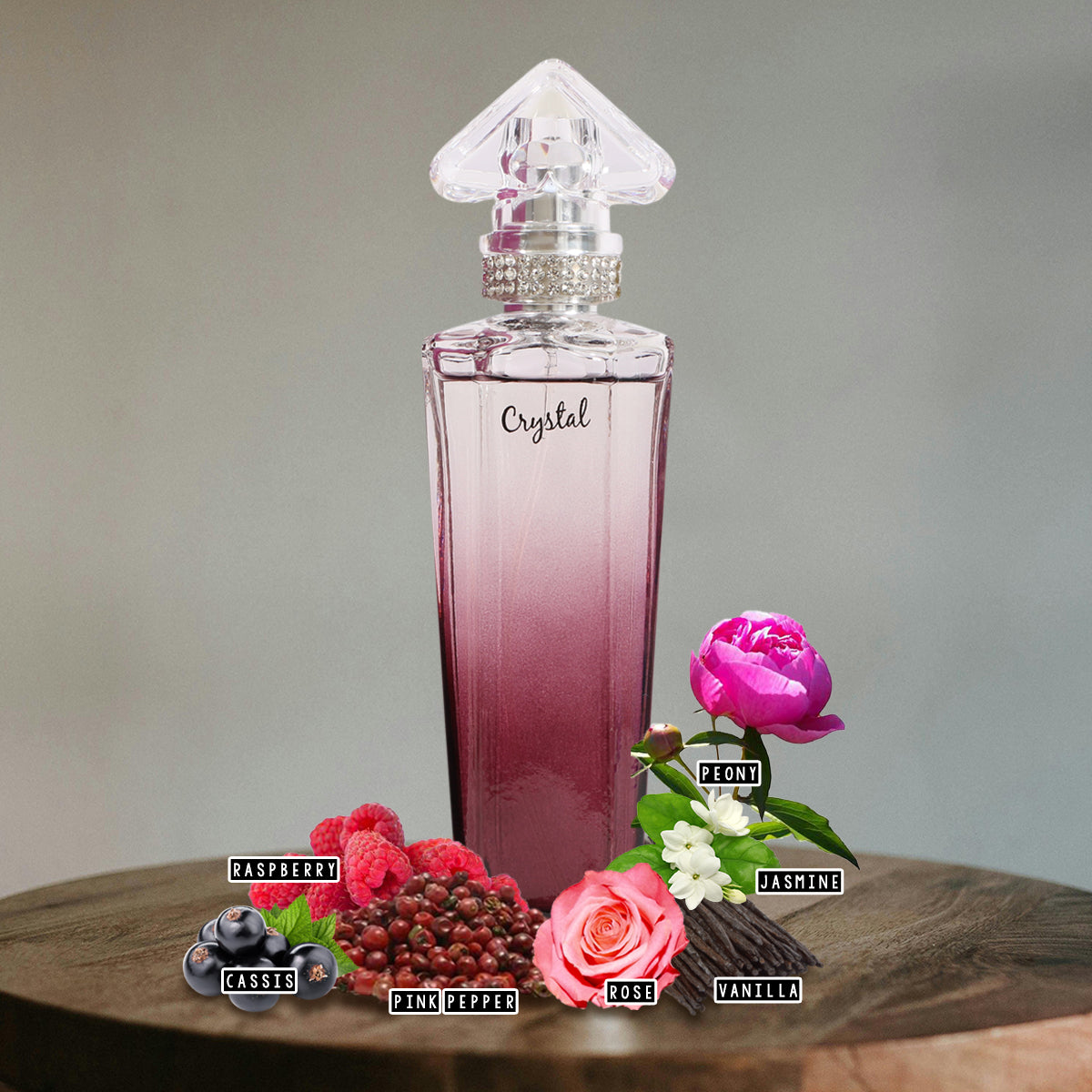 Crystal Spray Perfume Eau De Parfum For Women - 100ML/3.4 FL.OZ