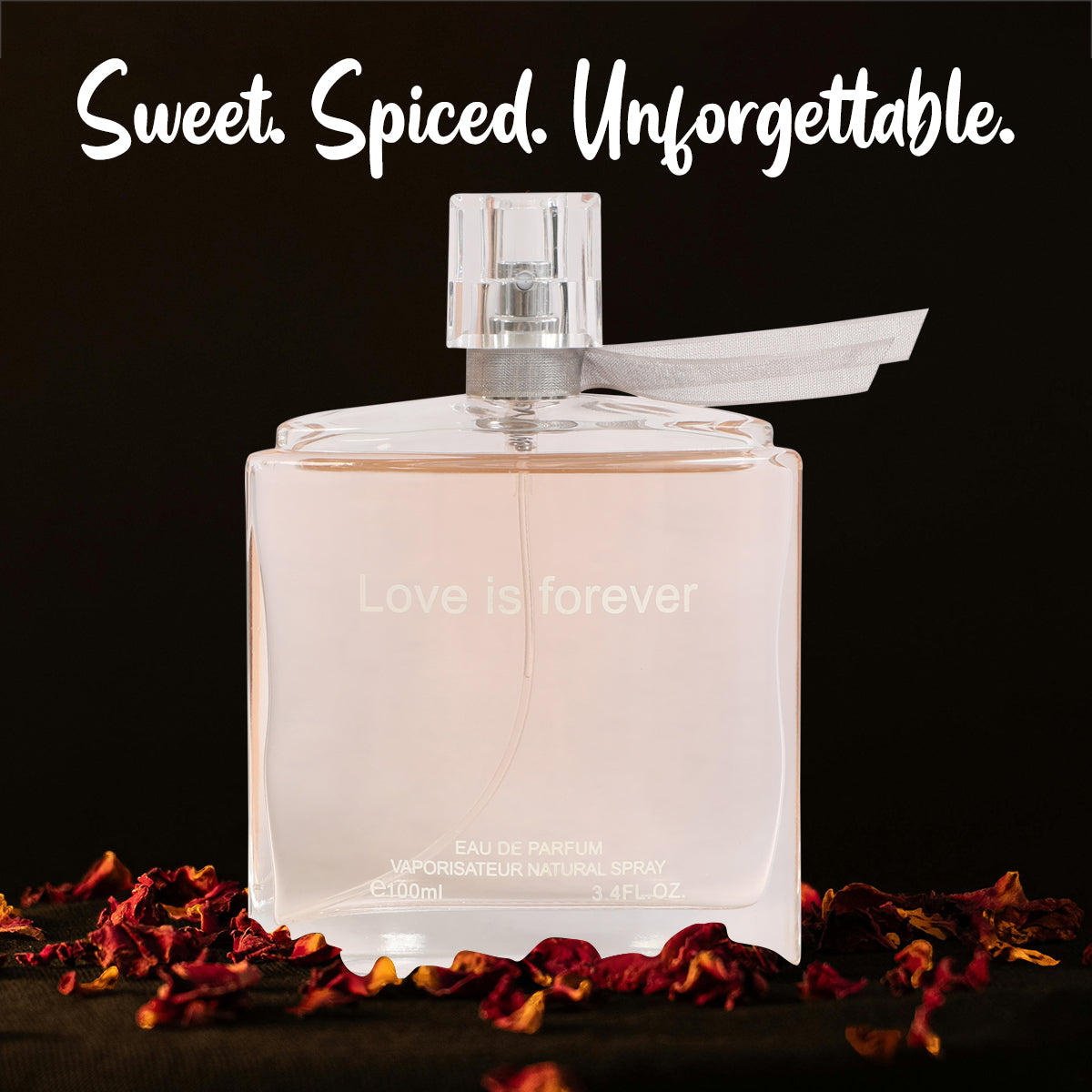 Love Is Forever Spray Perfume Eau De Parfum For Women - 100ML/3.4 FL.OZ./3PCS