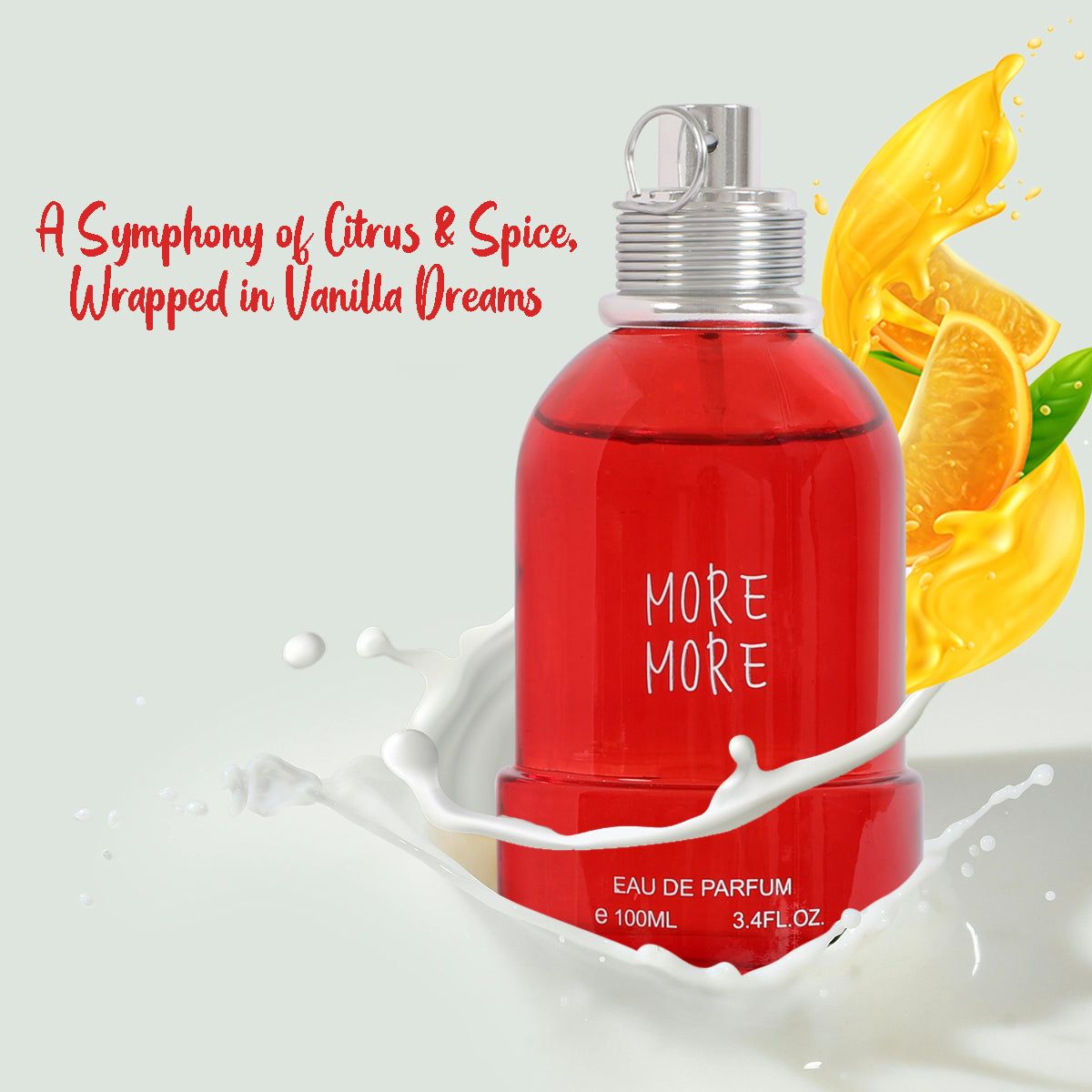 More More Spray Perfume Eau De Parfum For Women - 100ML/3.4 FL.OZ.