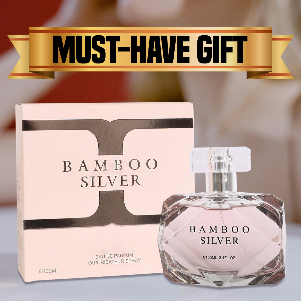 Bamboo Silver Spray Perfume Eau De Parfum For Women - 100ML/3.4 FL.OZ