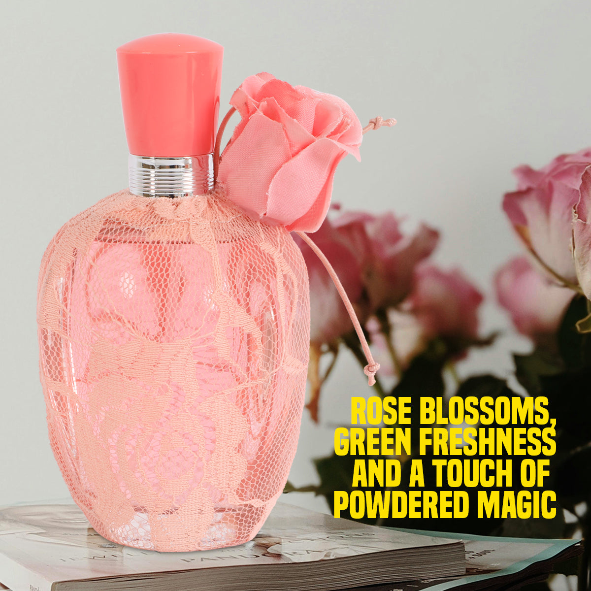 Sexy Rose Pink Spray Perfume Eau De Parfum For Women - 100ML/3.4 FL.OZ.