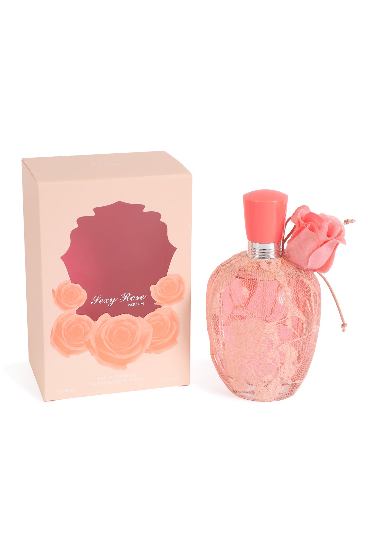 Sexy Rose Pink Spray Perfume Eau De Parfum For Women - 100ML/3.4 FL.OZ.