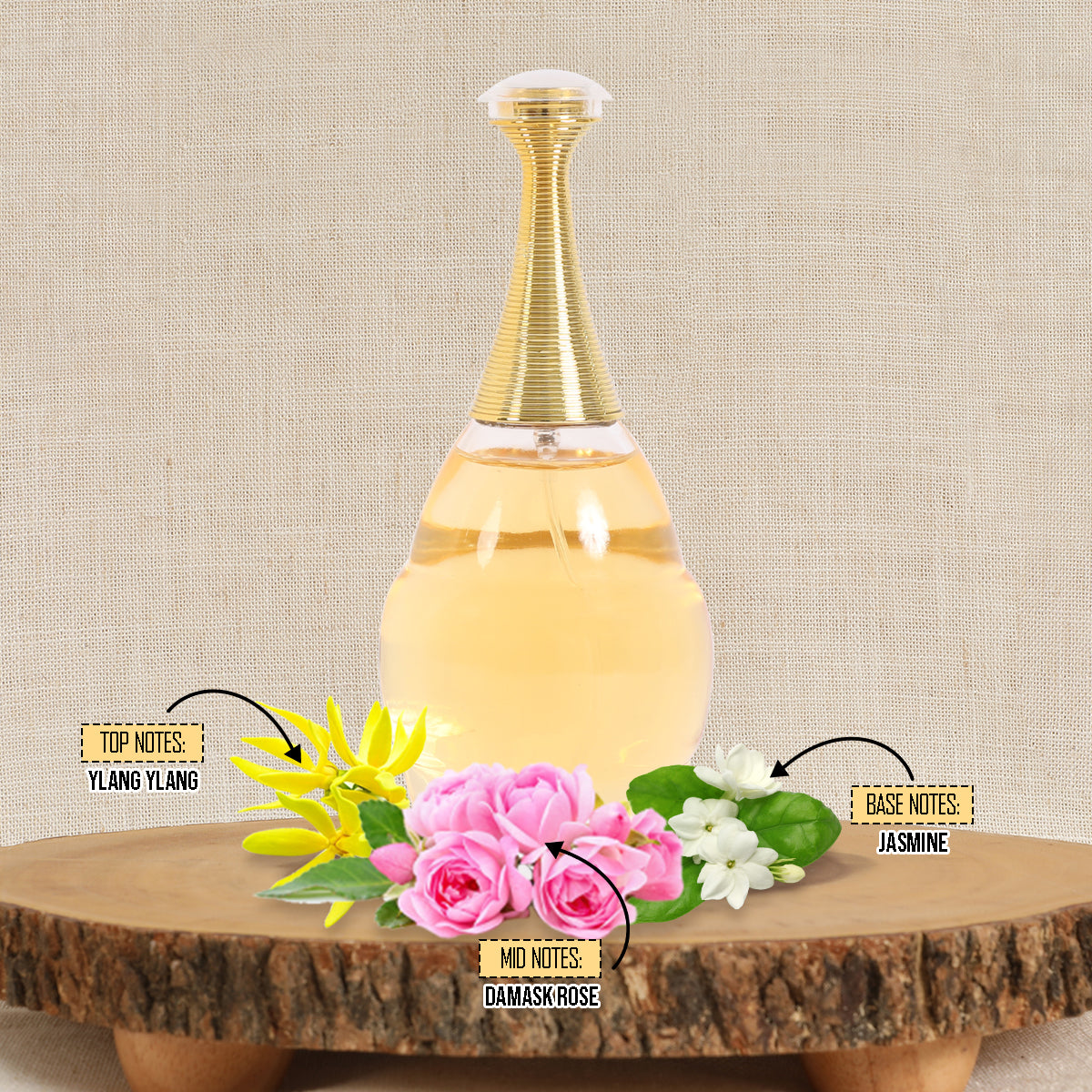 J'Ovial Spray Perfume Eau De Parfum For Women - 100ML/3.4 FL. OZ.