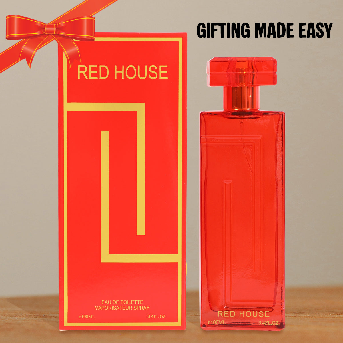 Red House Spray Cologne Eau De Toilette For Women - 100ML/3.4 FL.OZ.