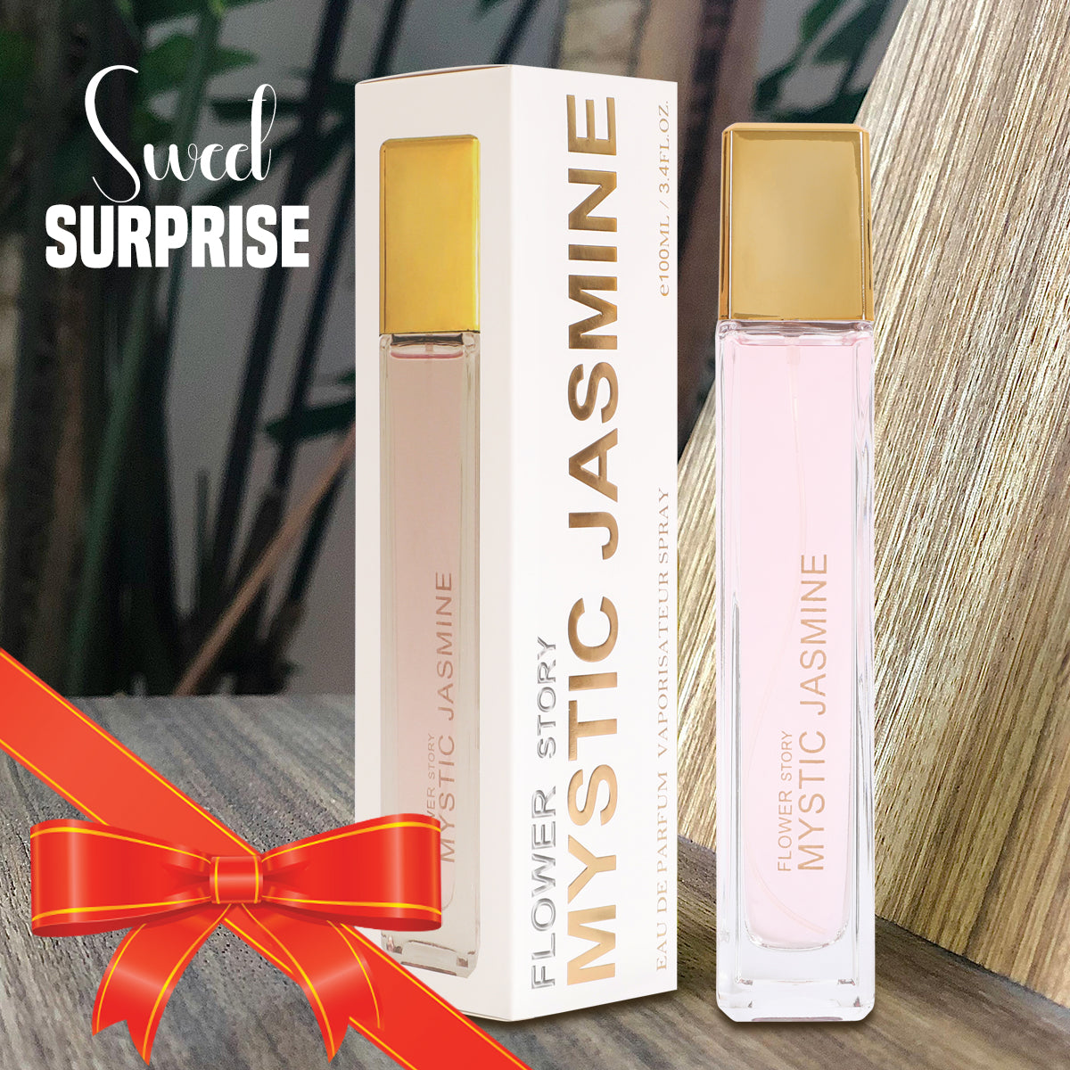 Mystic Jasmine Spray Perfume Eau De Parfum For Women - 100ML/3.4 FL.OZ.