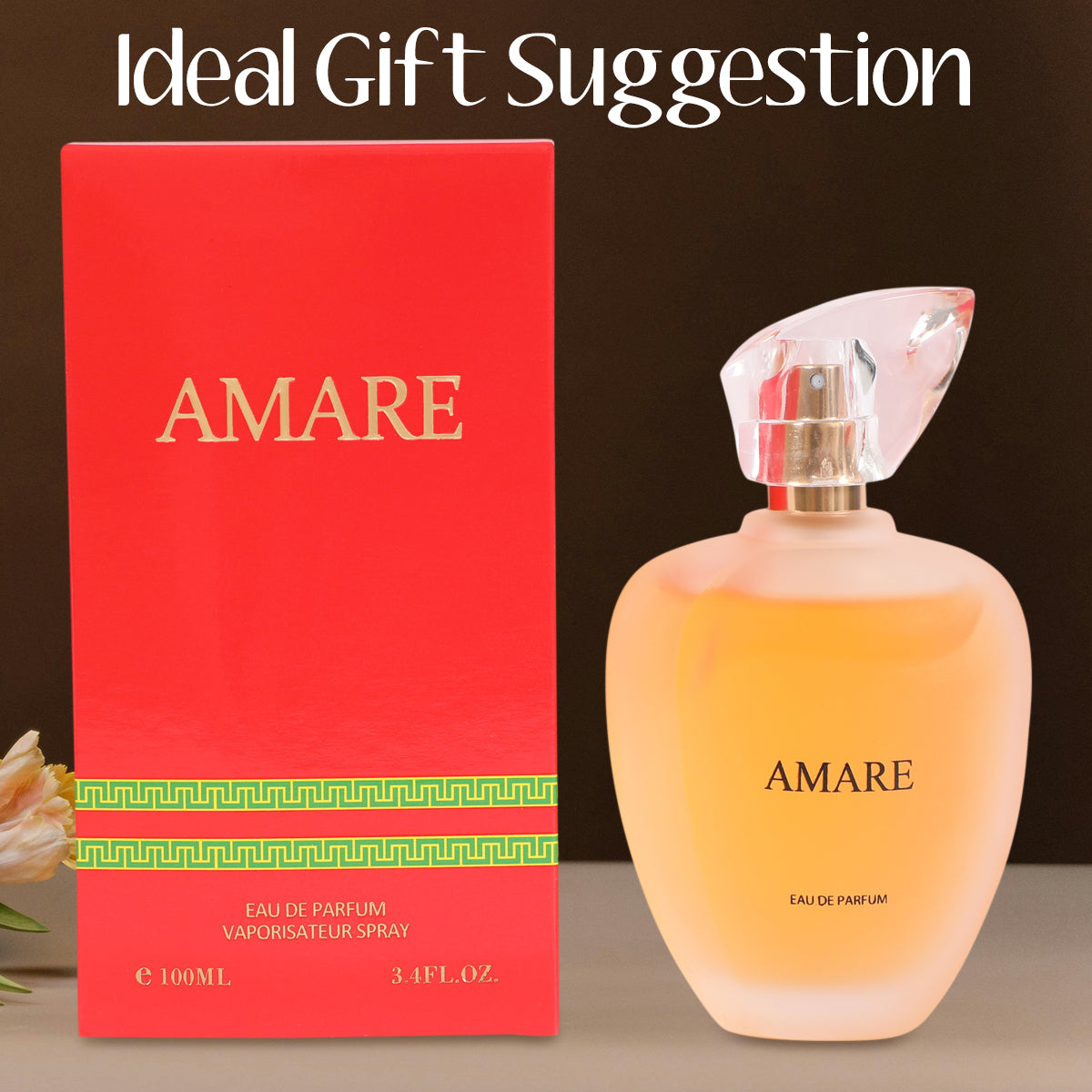 Amare Spray Perfume Eau De Parfum For Women - 100ML/3.4 FL.OZ.