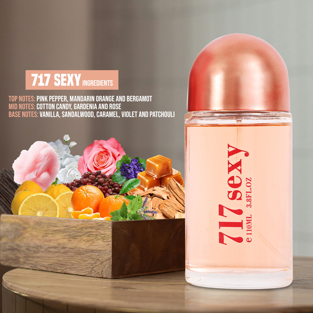 717 Sexy Spray Perfume Eau De Parfum For Women - 110ML/3.8 FL.OZ