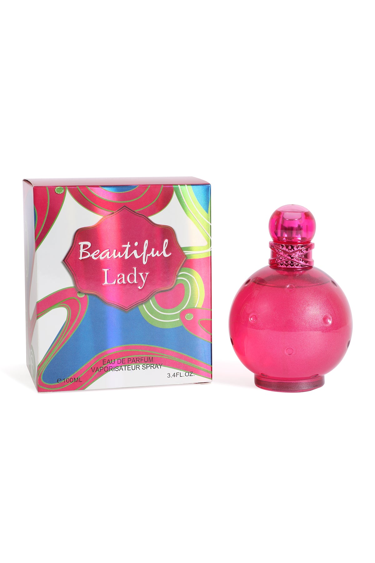 Beautiful Lady Spray Perfume Eau De Parfum For Women - 100ML/3.4 FL.OZ.