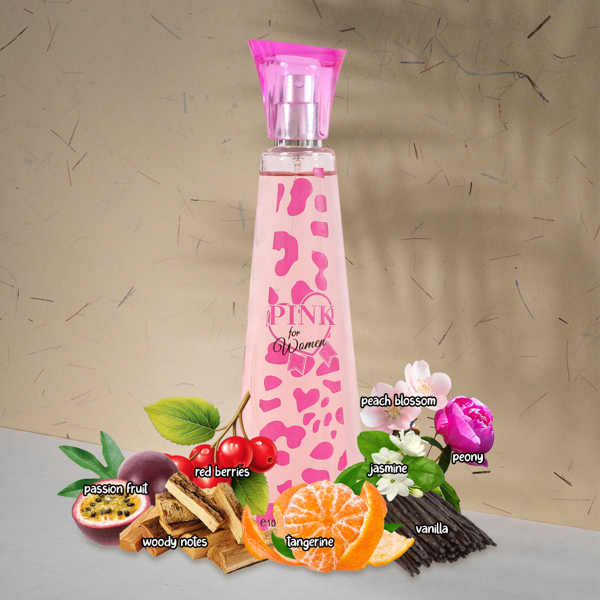 Pink Spray Perfume Eau De Parfum For Women - 100ML/3.4 FL.OZ.