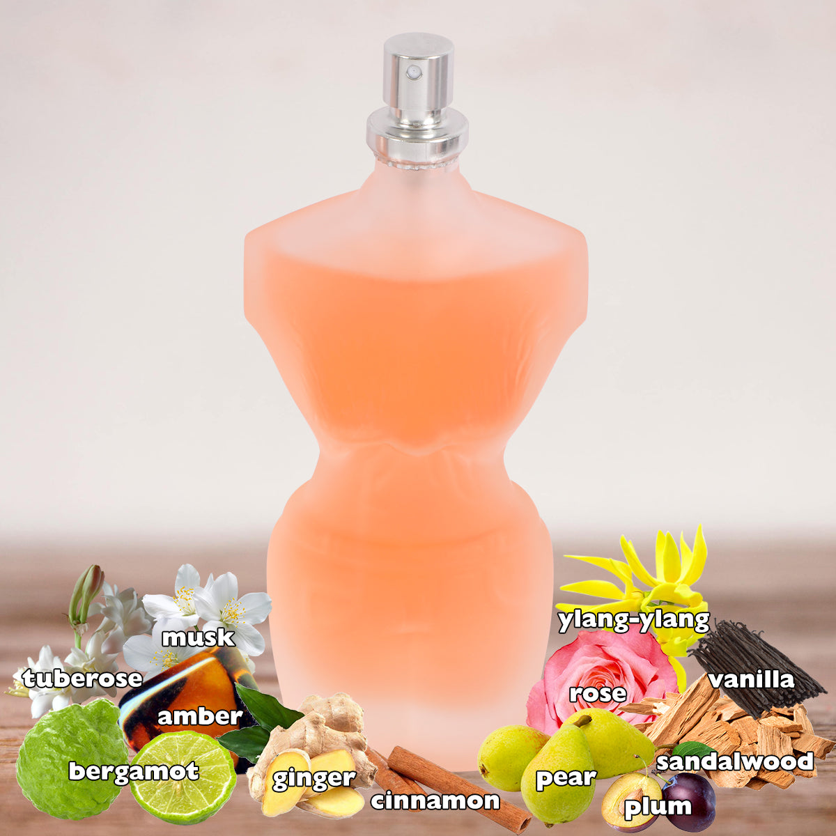 For Lady Classic Spray Perfume Eau De Parfum For Women - 100ML/3.4 FL.OZ.