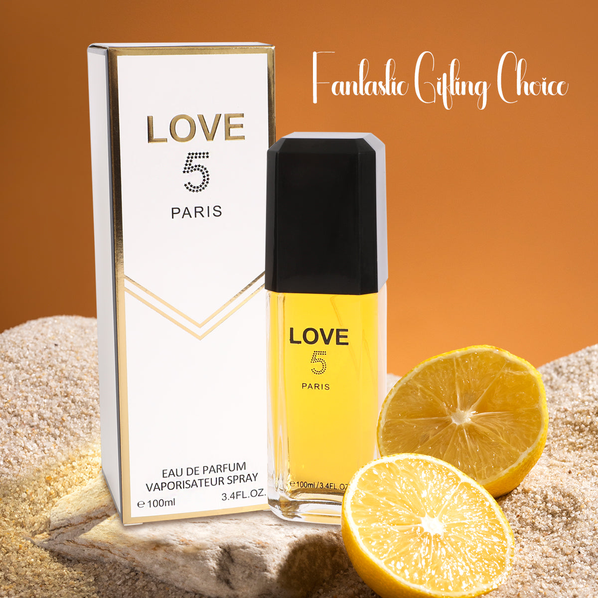 Love 5 Paris Spray Perfume Eau De Parfum For Women - 100ML/3.4 FL.OZ.