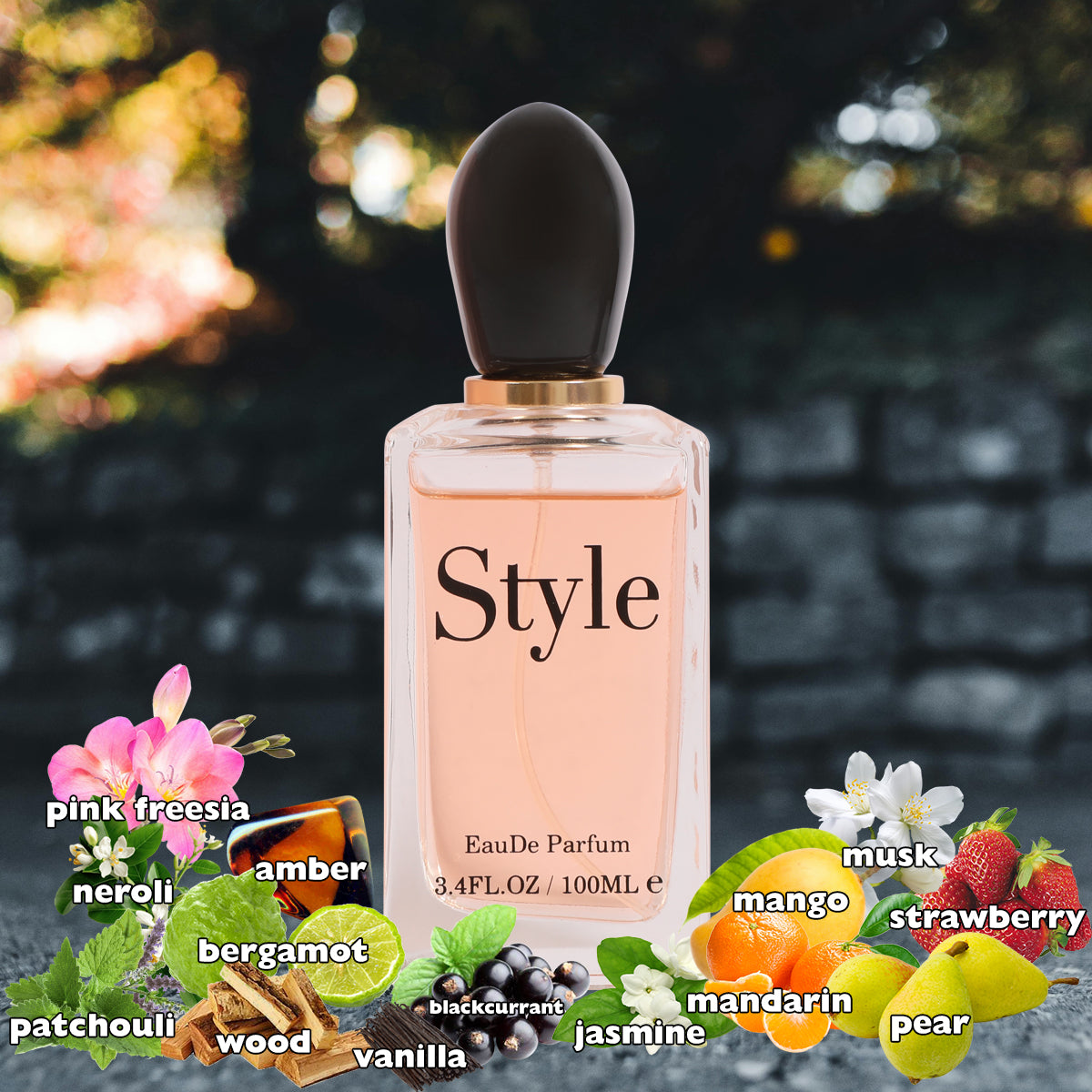 Style Woman Spray Perfume Eau De Parfum For Women - 100ML/3.4 FL.OZ.