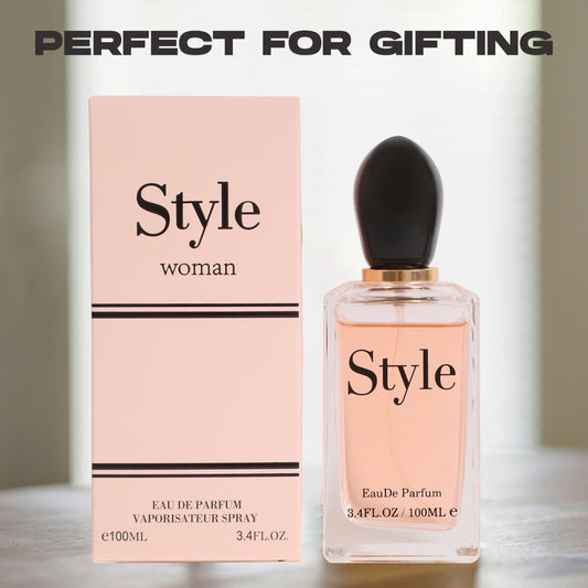Style Woman Spray Perfume Eau De Parfum For Women - 100ML/3.4 FL.OZ.