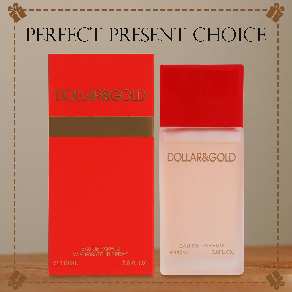 Dollar & Gold Spray Perfume Eau De Parfum For Women - 110ML/3.8 FL.OZ.