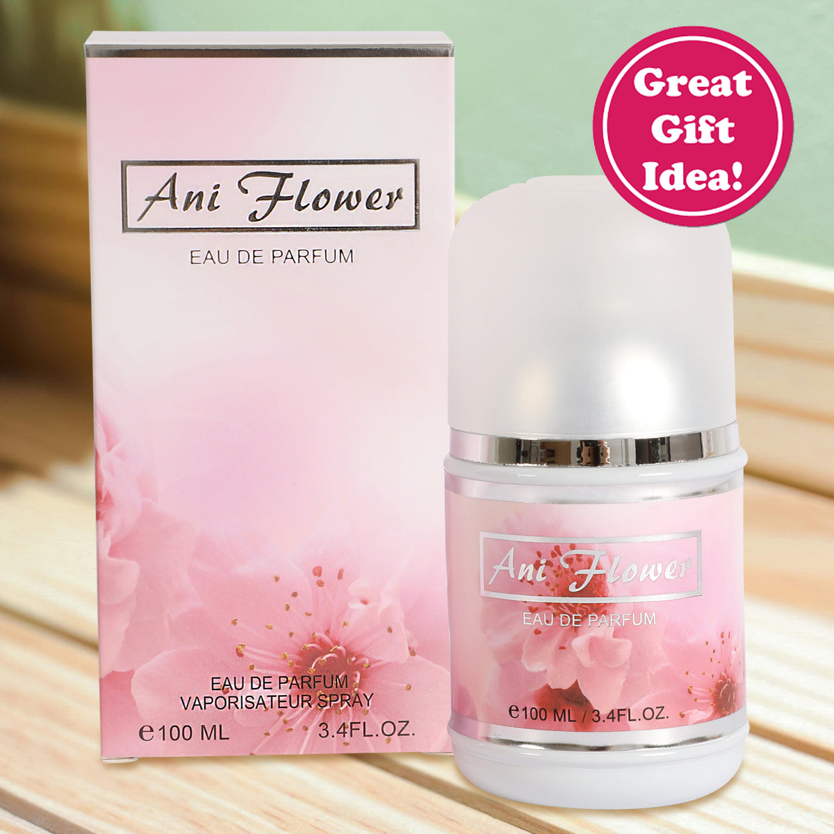 Ani Flower Spray Perfume Eau De Parfum For Women - 100ML/3.4 FL.OZ.