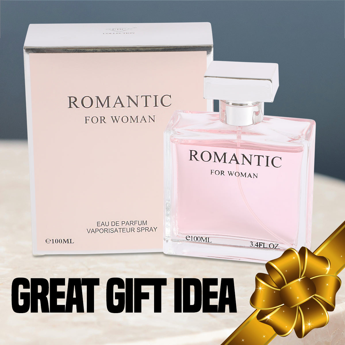 Romantic Spray Perfume Eau De Parfum For Woman - 100ML/3.4FL.OZ.