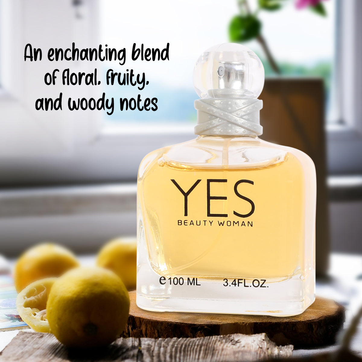 Yes Beauty Woman Spray Perfume Eau De Parfum For Women - 100ML/3.4 FL.OZ/3PCS