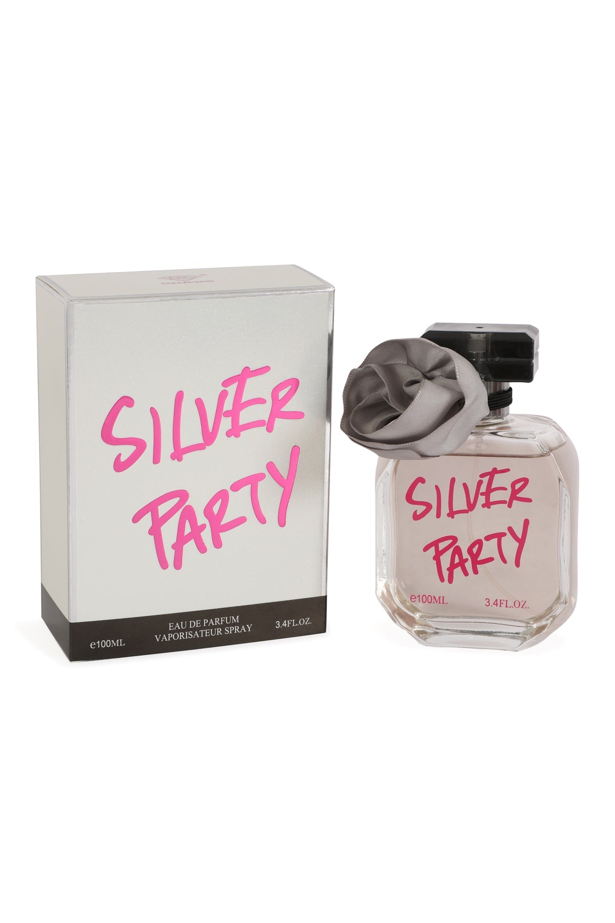Silver Party Spray Perfume Eau De Parfum For Women - 100ML/3.4FL.OZ.