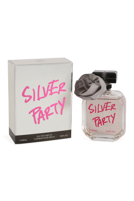 Silver Party Spray Perfume Eau De Parfum For Women - 100ML/3.4FL.OZ.