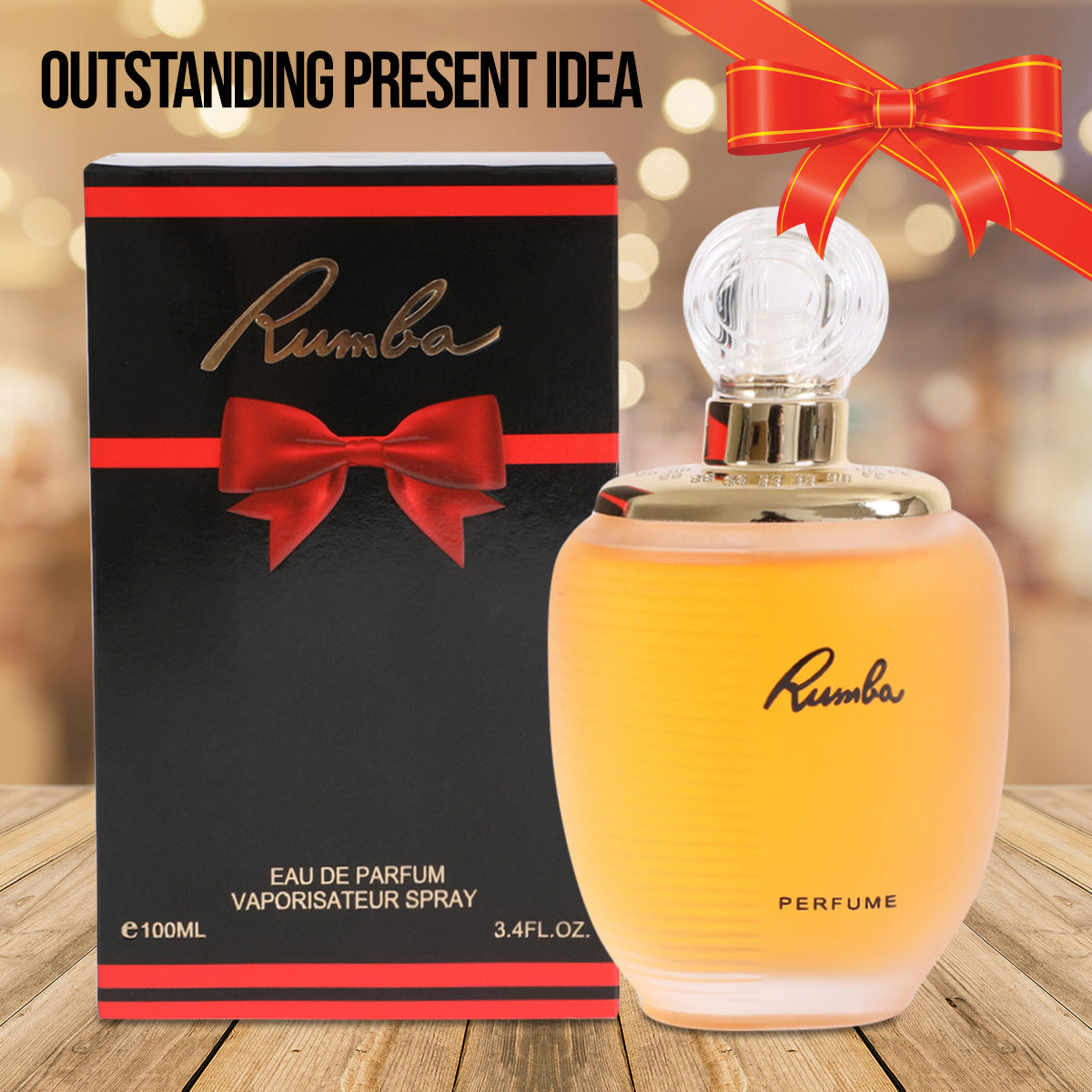 Rumba Spray Perfume Eau De Parfum For Women - 100ML/3.4 FL.OZ.