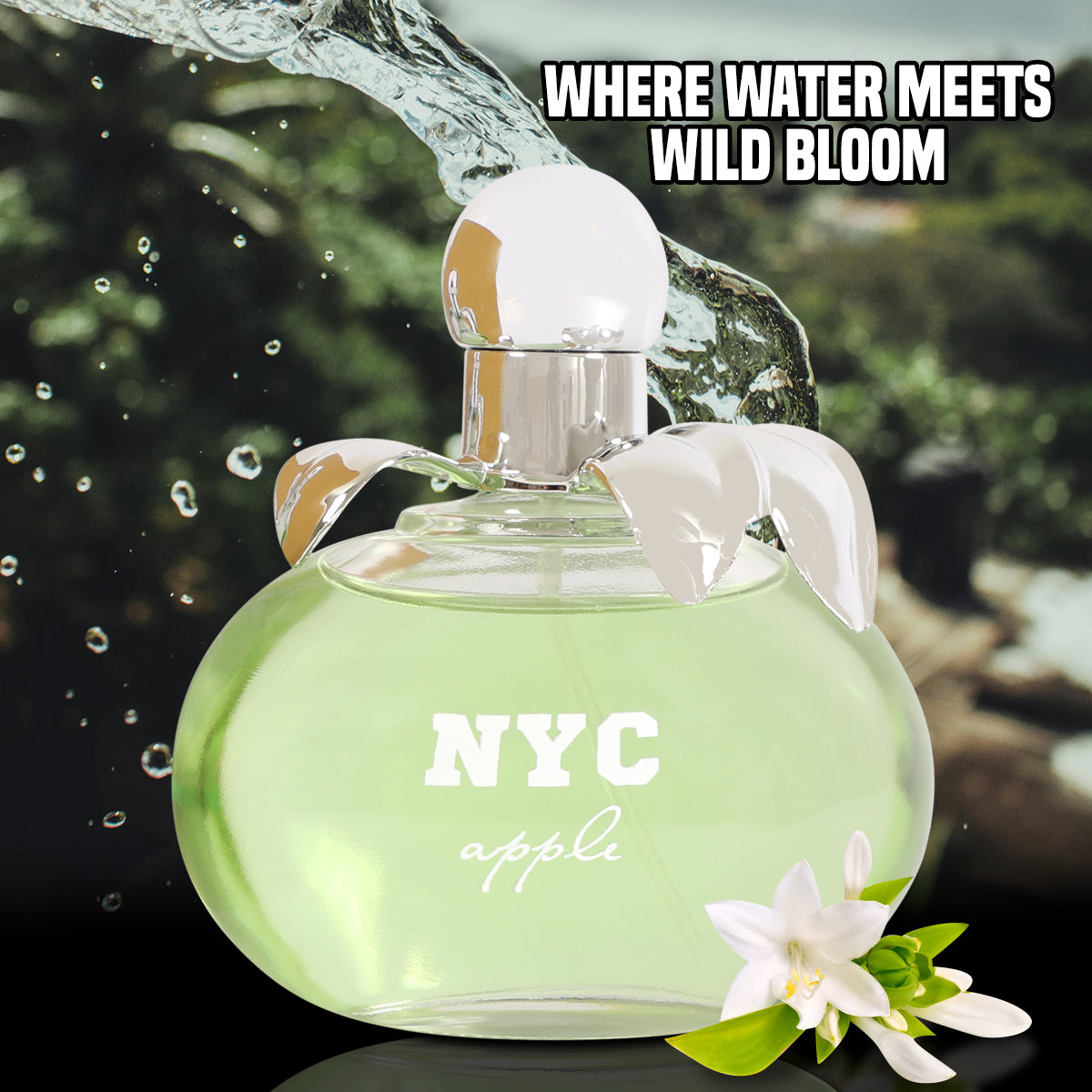 NYC Apple Spray Perfume Eau De Parfum For Women - 100ML/3.4 FL.OZ.