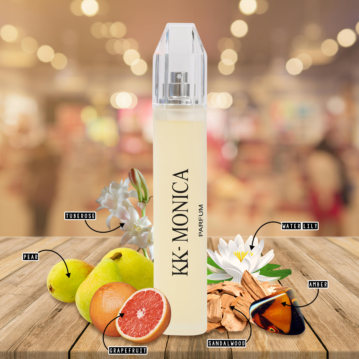 KK-Monica Spray Perfume Eau De Parfum For Women - 100ML/3.4 FL.OZ.