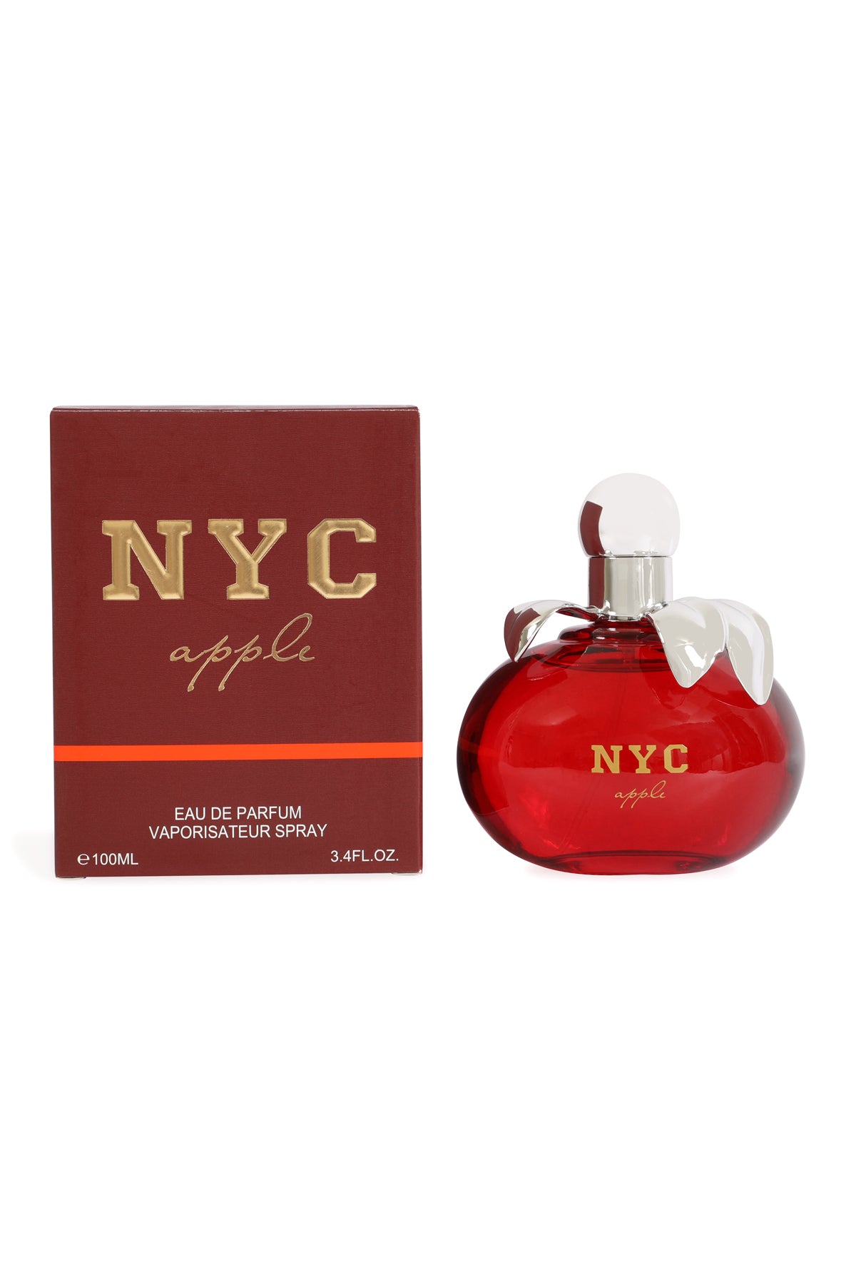 NYC Apple Red Spray Perfume Eau De Parfum For Women - 100ML/3.4 FL.OZ.