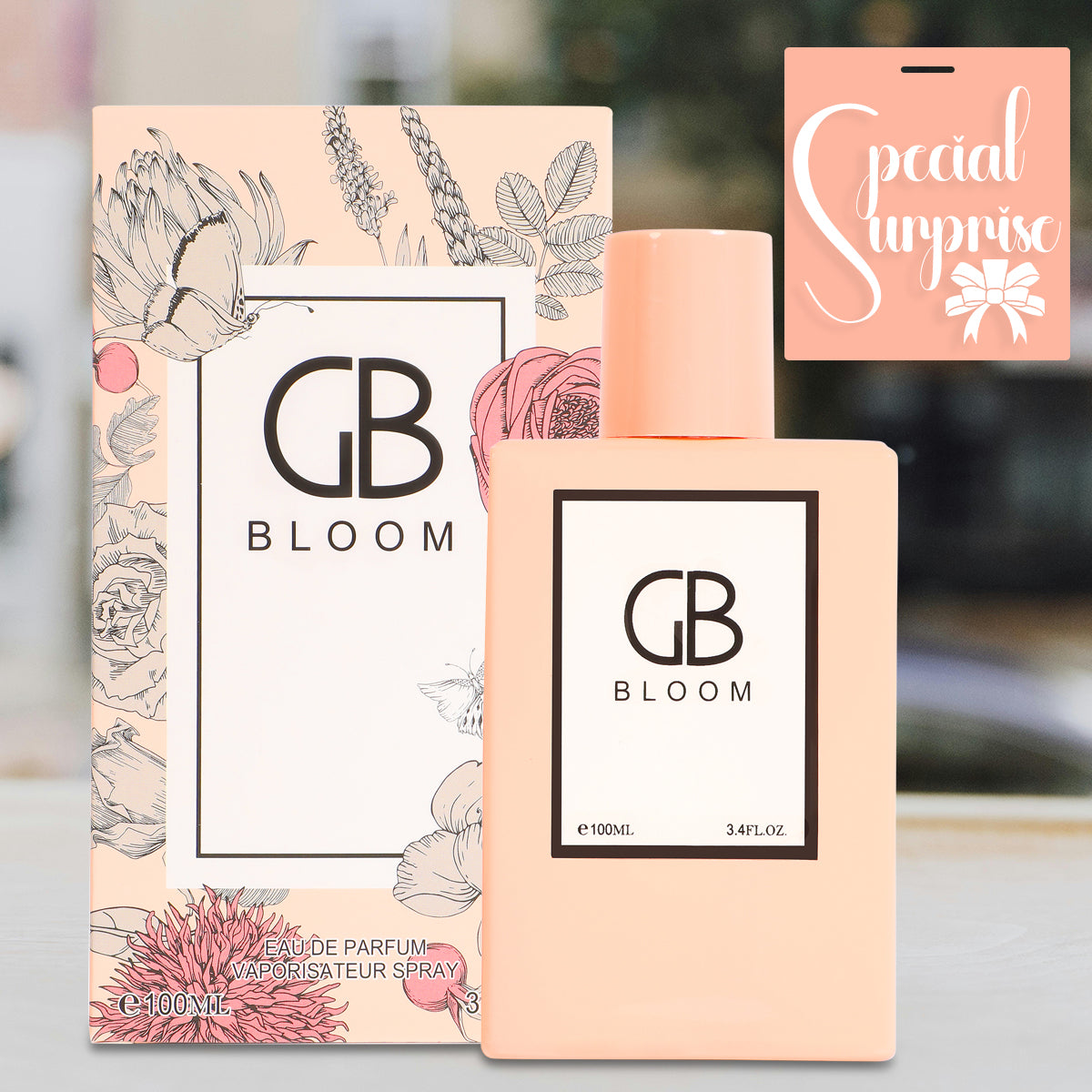 GB Bloom Spray Perfume Eau De Parfum For Women- 100ML/3.4 FL.OZ.