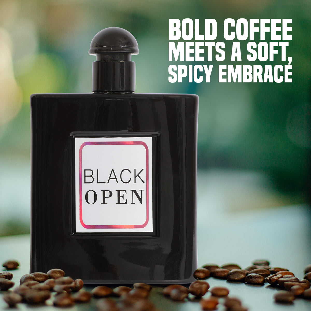 Black Open Spray Perfume Eau De Parfum For Women - 100ML/3.4 FL.OZ.