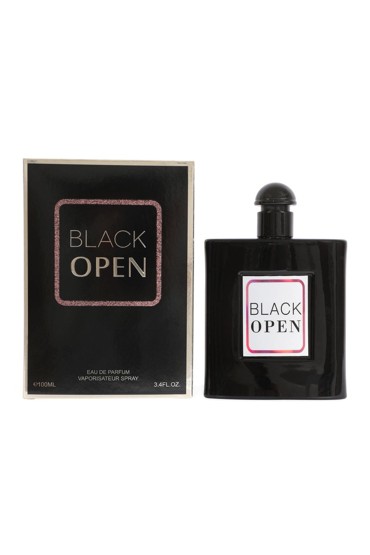 Black Open Spray Perfume Eau De Parfum For Women - 100ML/3.4 FL.OZ.