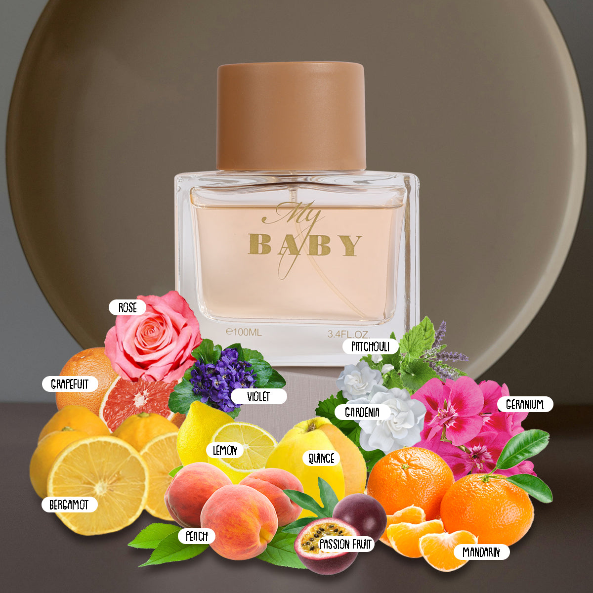 My Baby Spray Perfume Eau De Parfum For Women - 100ML/3.4 FL.OZ.