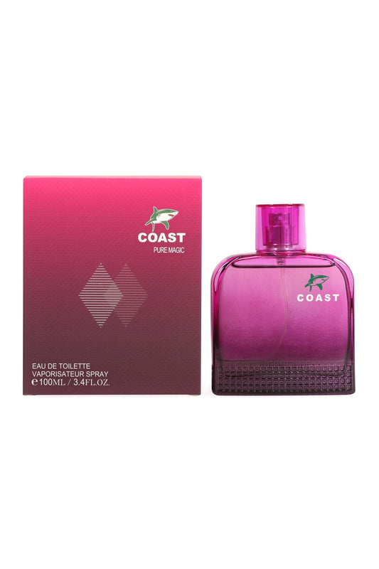 Coast Pure Magic Spray Perfume Eau De Toilette For Men - 100ML/3.4 FL.OZ.