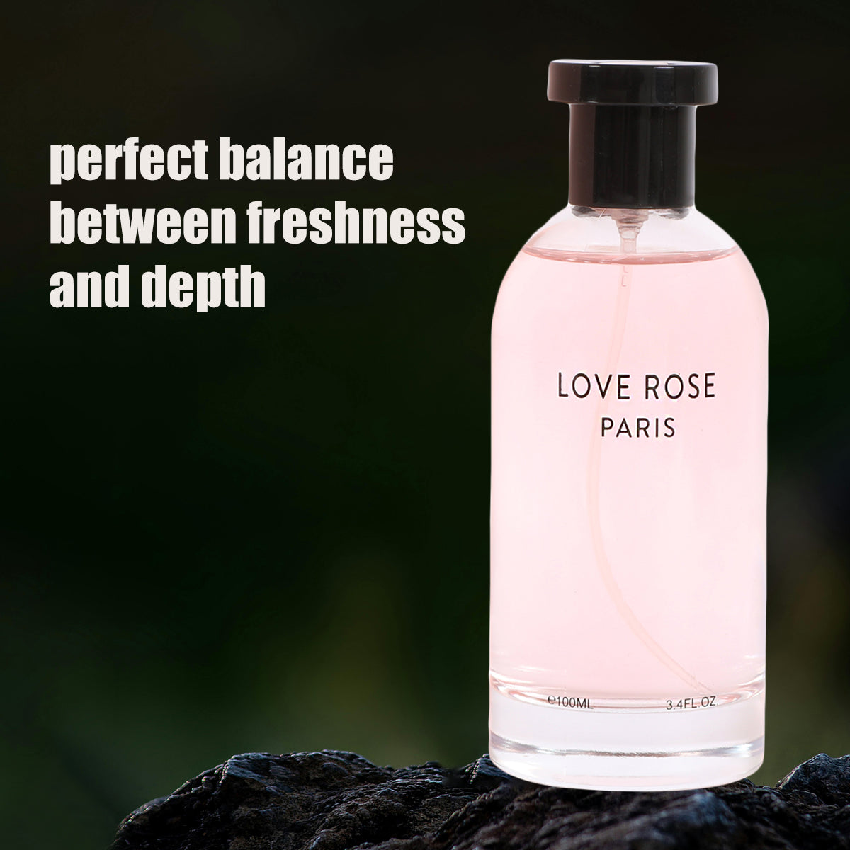 Love Rose Paris Spray Perfume Eau De Parfum For Women - 100ML/3.4 FL.OZ.